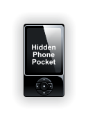 Hidden Phone Pocket